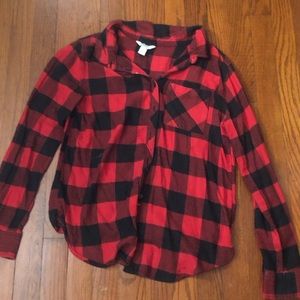 Red and black flannel